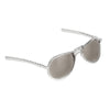 1/6 Scale Fashion Round Sunglasses for 12inches Action Figures D02 Silver