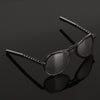 1/6 Scale Fashion Round Sunglasses for 12inches Action Figures D01 Black