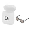 1/6 Scale Fashion Round Sunglasses for 12inches Action Figures D01 Black