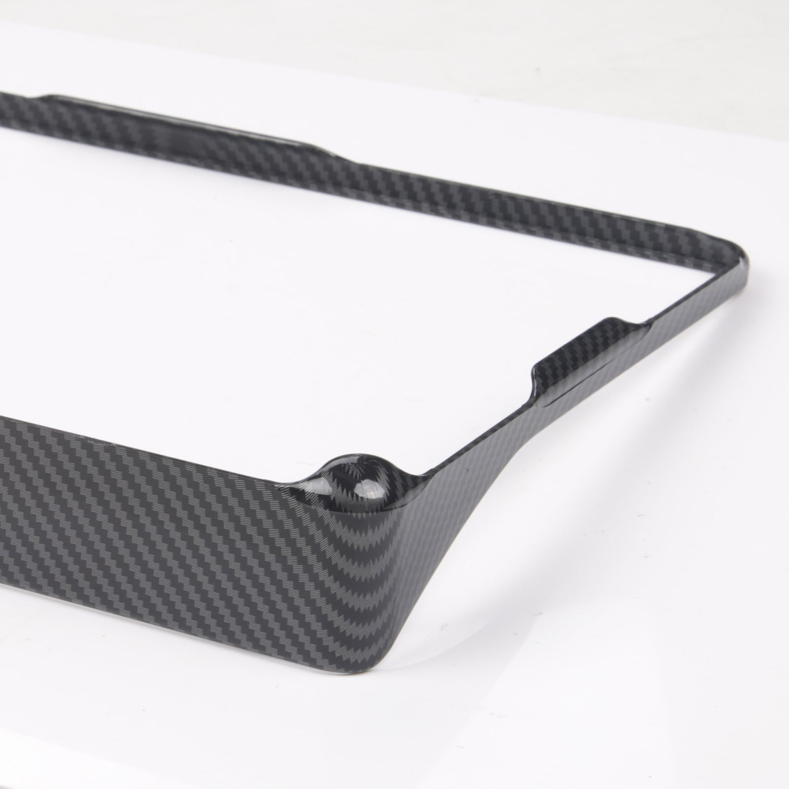 ABS Screen Protection Sunshade for Tesla Model 3 Y 2021 Bright Carbon Fiber