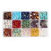 Natural Gemstone Chips Bead Assorted Irregular Crystal Drilled Loose Beads B