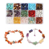 Natural Gemstone Chips Bead Assorted Irregular Crystal Drilled Loose Beads B