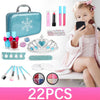 Kids Fun Pretend Fashion Makeup Set for Little Girl Lipstick Cosmetics A