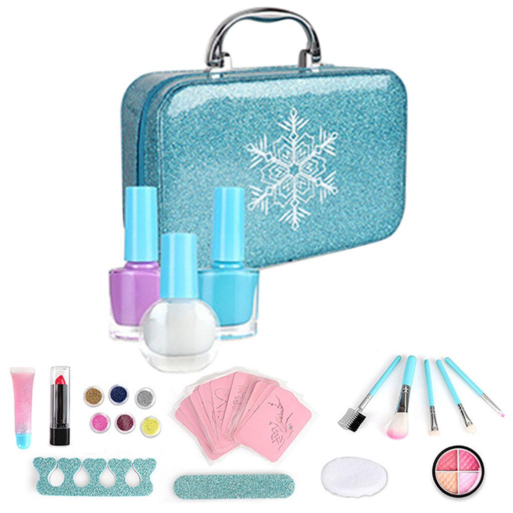 Kids Fun Pretend Fashion Makeup Set for Little Girl Lipstick Cosmetics B