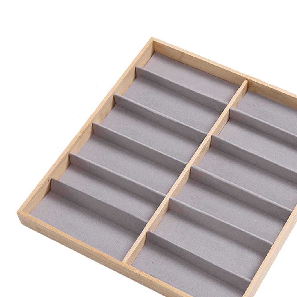 Eyeglasses Sunglasses Storage Display Tray Case Stand Holder Box 12 Slot