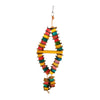 Bird Chewing Toy Colorful Bird Cage Parrot Bite Toys Pet Supplies 2-String