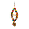 Bird Chewing Toy Colorful Bird Cage Parrot Bite Toys Pet Supplies 2-String