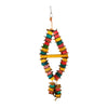 Bird Chewing Toy Colorful Bird Cage Parrot Bite Toys Pet Supplies 2-String