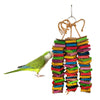 Bird Chewing Toy Colorful Bird Cage Parrot Bite Toys Pet Supplies 3-String