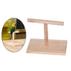 Stable Table Bird Perch Playstand T Stand Lovebirds Parrot Training Stand