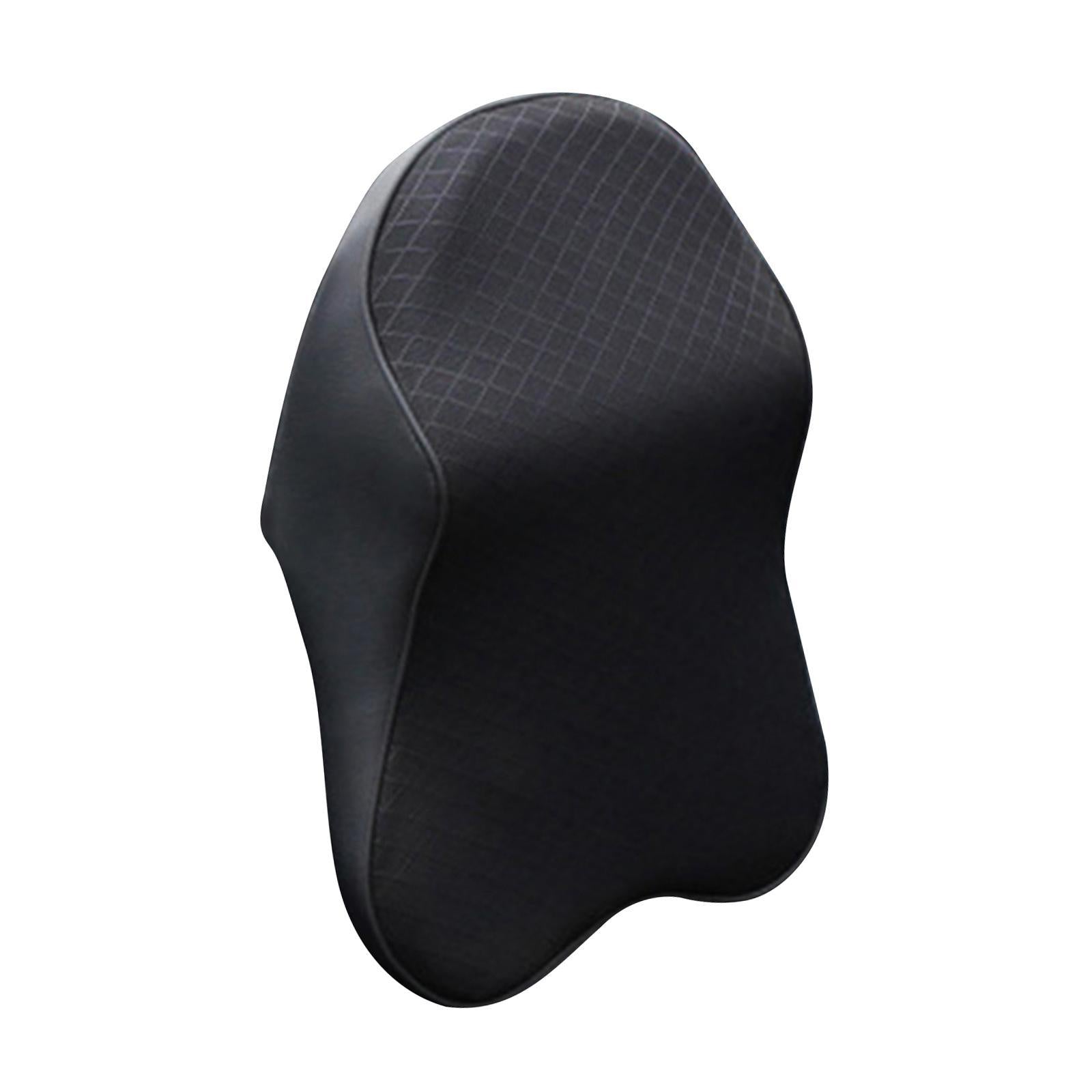 Car Neck Cushion for Driving Neck Pillow Headrest Cushion 3D Soft  Black S