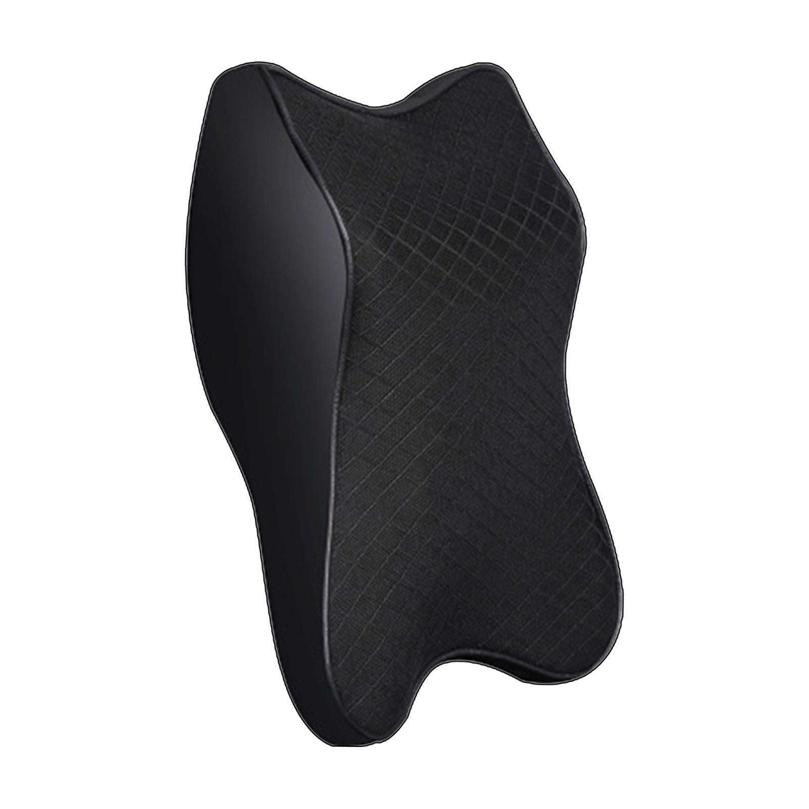 Car Neck Cushion for Driving Neck Pillow Headrest Cushion 3D Soft  Black L