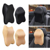 Car Neck Cushion for Driving Neck Pillow Headrest Cushion 3D Soft  Black L