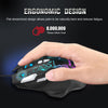 PC RGB Wired Gaming Mouse 6400 DPI Gamer Mice for Home Office Comfortable