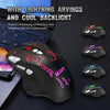 PC RGB Wired Gaming Mouse 6400 DPI Gamer Mice for Home Office Comfortable