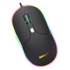 RGB Backlit Wired Gaming Mouse 3200 DPI Mice with Side Buttons Comfortable