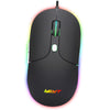 RGB Backlit Wired Gaming Mouse 3200 DPI Mice with Side Buttons Comfortable