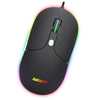 RGB Backlit Wired Gaming Mouse 3200 DPI Mice with Side Buttons Comfortable