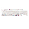 108 Keys PBT Keycaps OEM Profile Suitable for Any Size Mechanical Keyboard Memphis R2