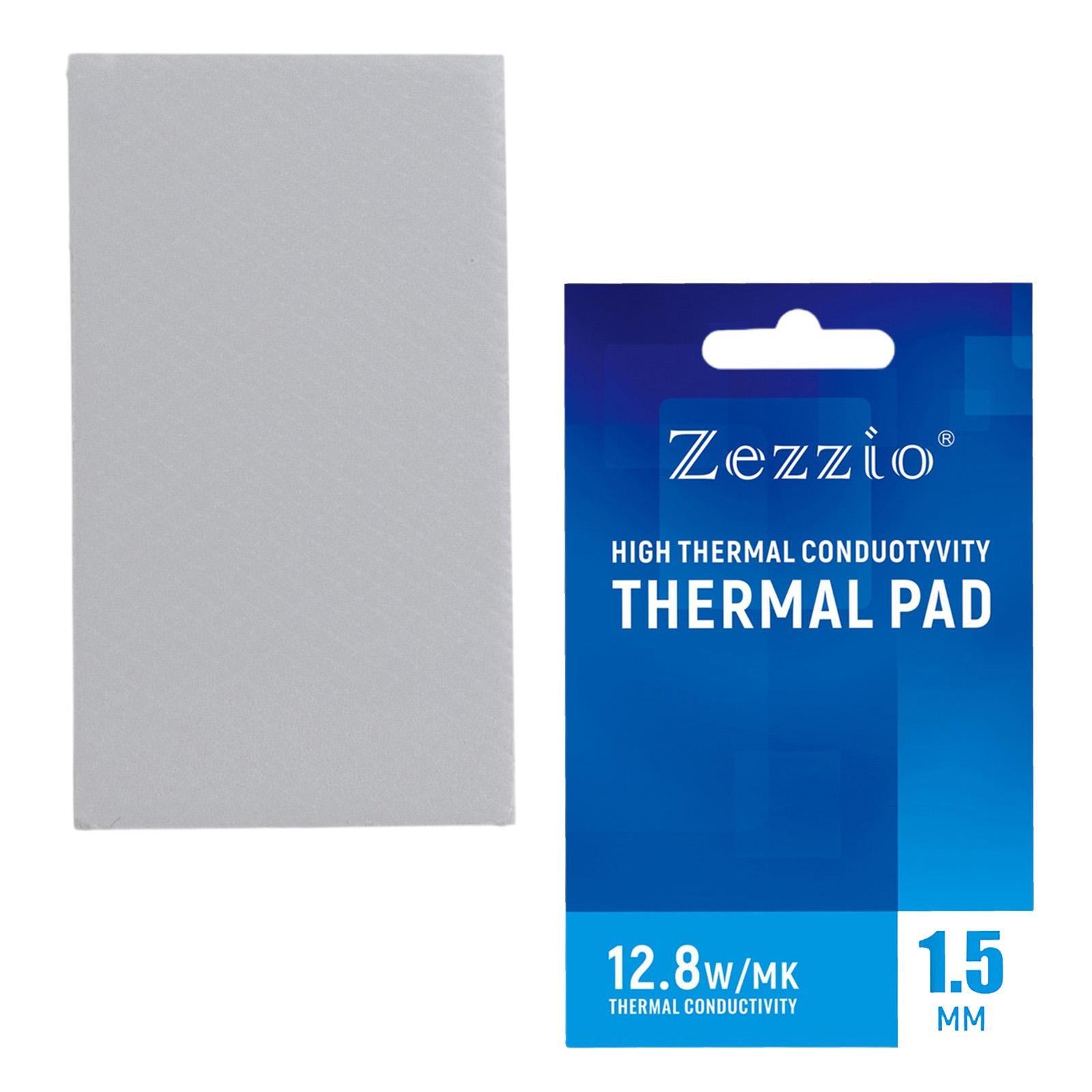 Silicone Thermal Pad 12.8 W/mK Heat Resistance Simple for PC Laptop Heatsink 1.5mm