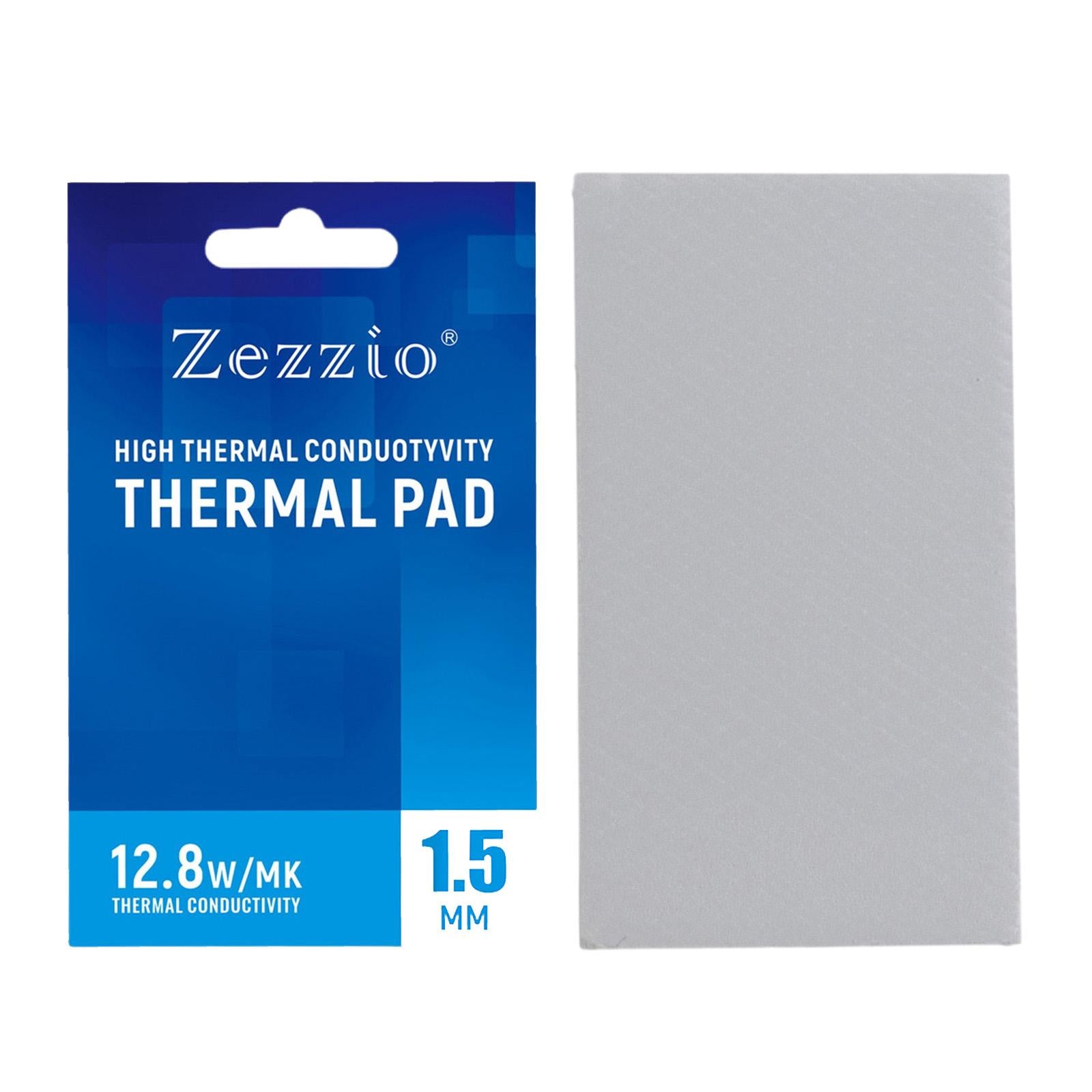 Silicone Thermal Pad 12.8 W/mK Heat Resistance Simple for PC Laptop Heatsink 1.5mm