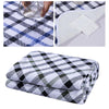 NonSlip Bed Pads Washable Waterproof Crawl Folding mat for Elderly Gray Blue