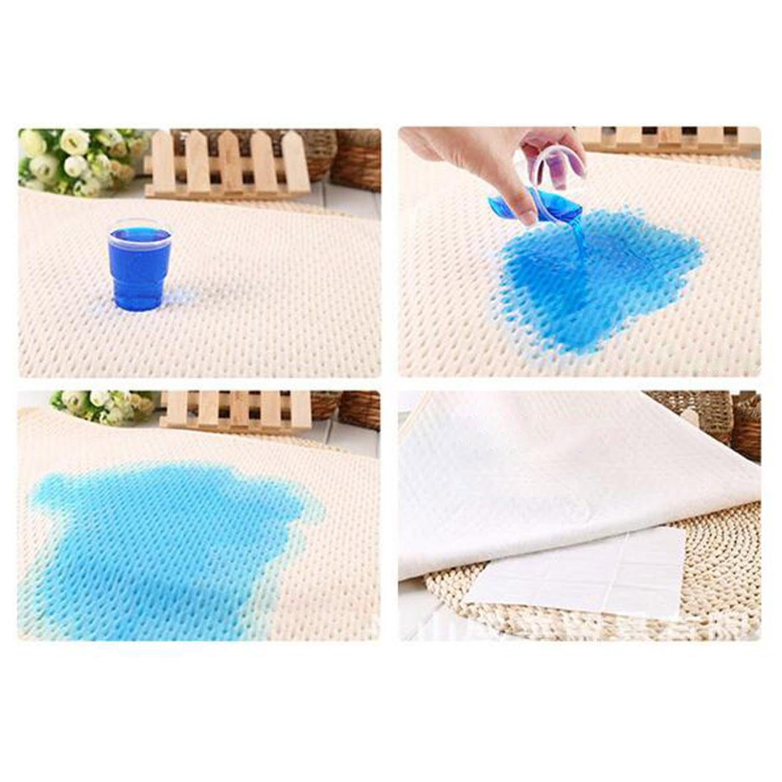 NonSlip Bed Pads Washable Waterproof Crawl Folding mat for Elderly Red Blue