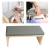 Manicure Hand Rest Cushion / Hand Mat Nail Art Arm Cushion Salon Home DIY Gray Table