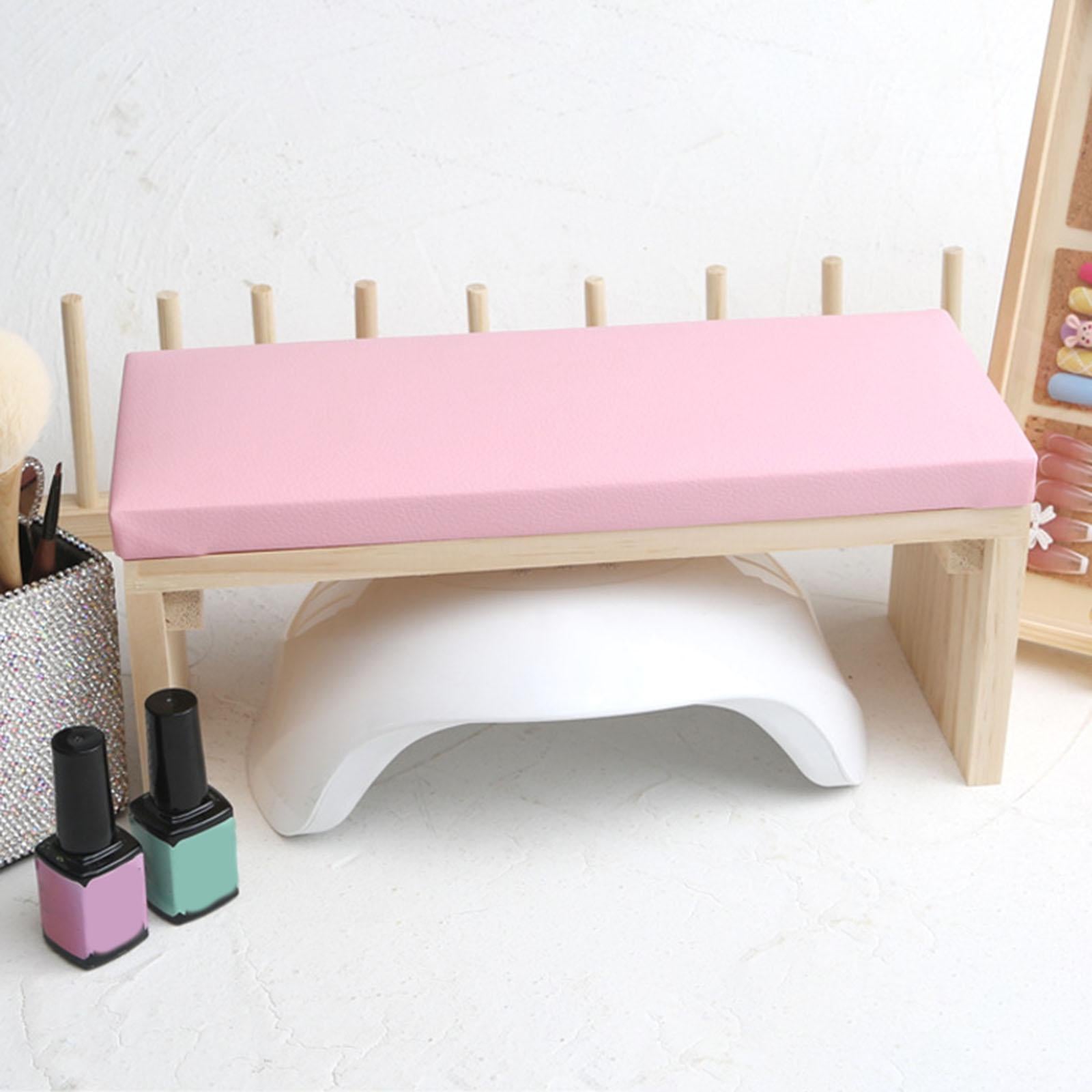 Manicure Hand Rest Cushion / Hand Mat Nail Art Arm Cushion Salon Home DIY Pink Table