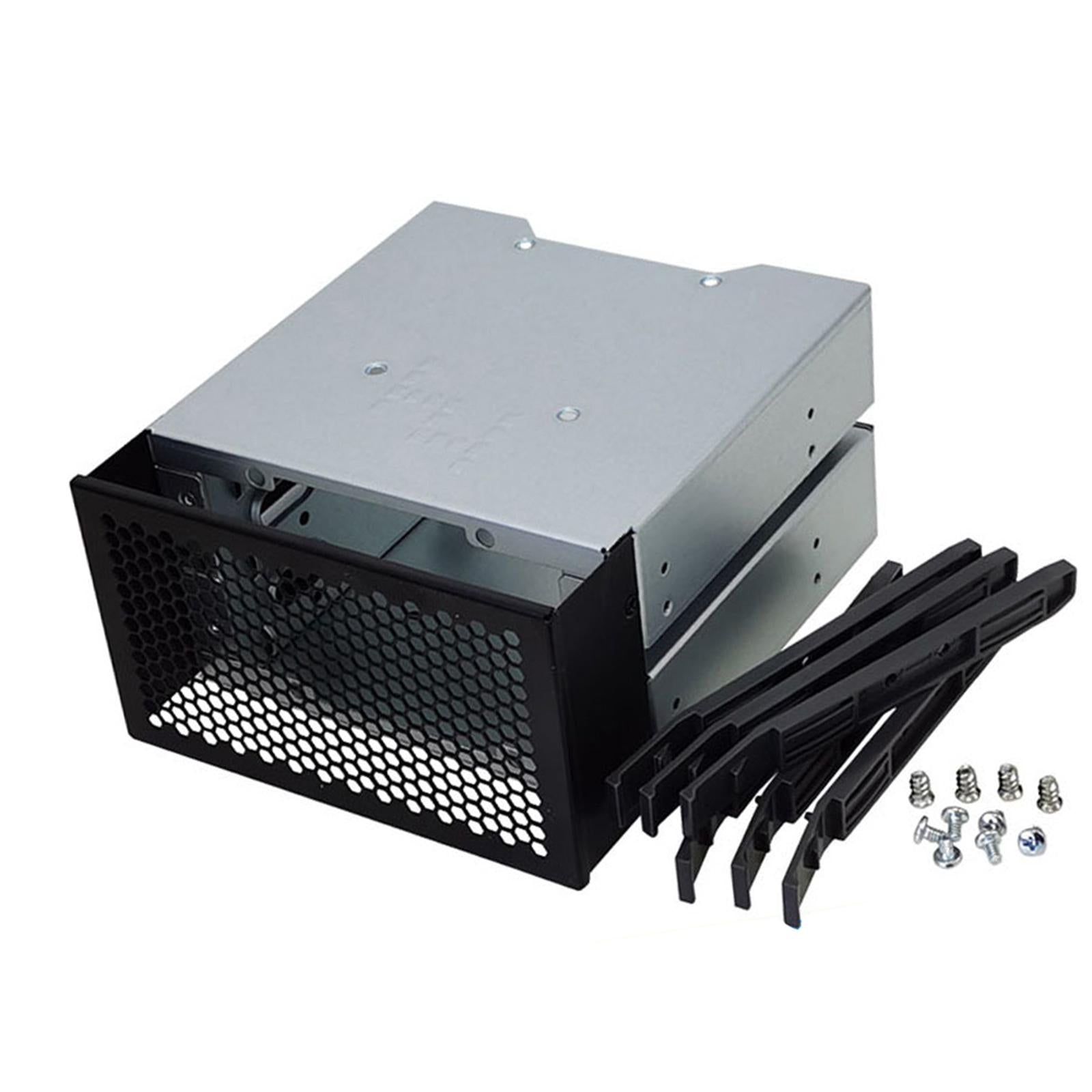 3 Bay 3.5" HDD Hard Drive Cage Rack SAS SATA Hard Drive Disk Tray Caddy