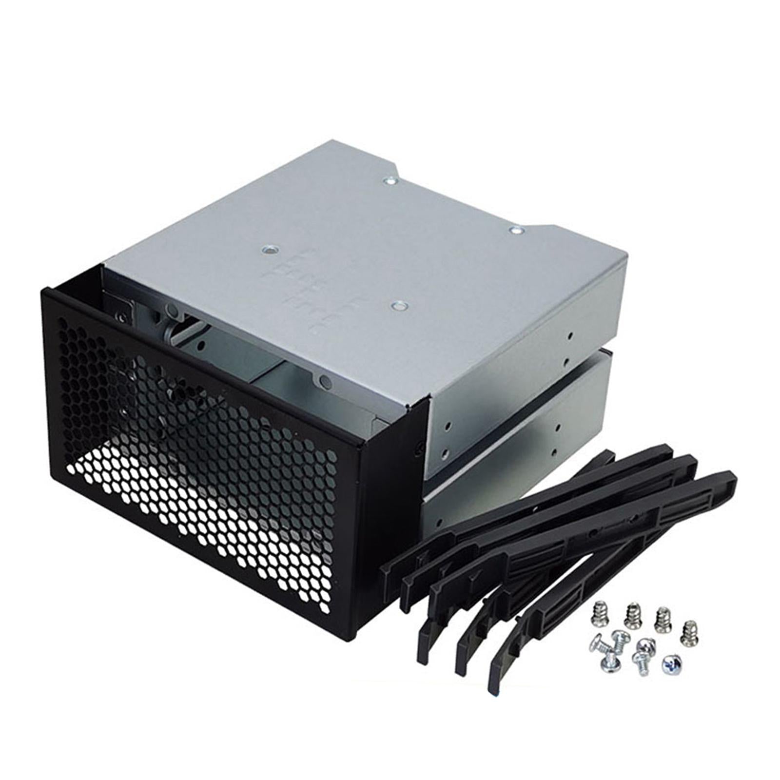 3 Bay 3.5" HDD Hard Drive Cage Rack SAS SATA Hard Drive Disk Tray Caddy