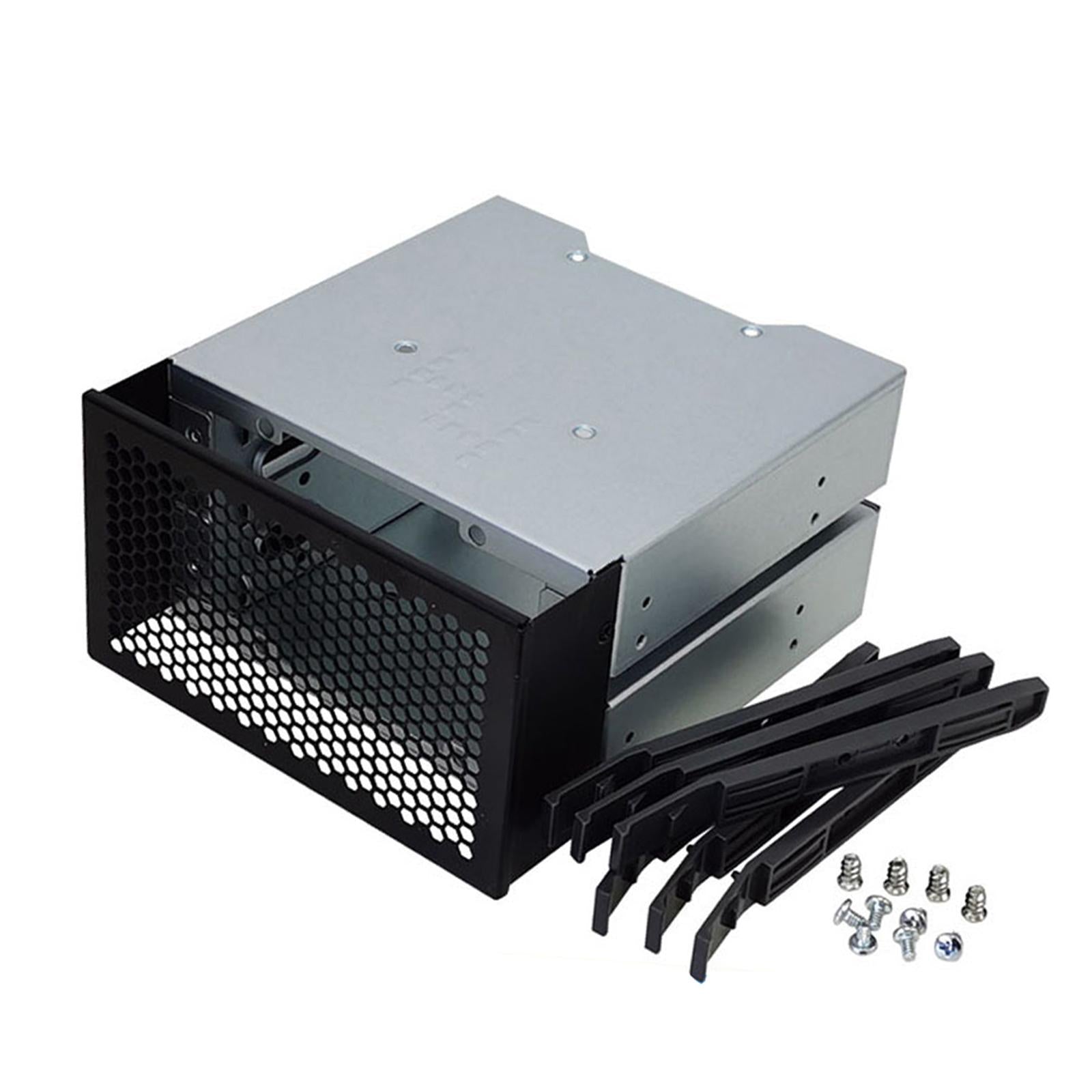 3 Bay 3.5" HDD Hard Drive Cage Rack SAS SATA Hard Drive Disk Tray Caddy