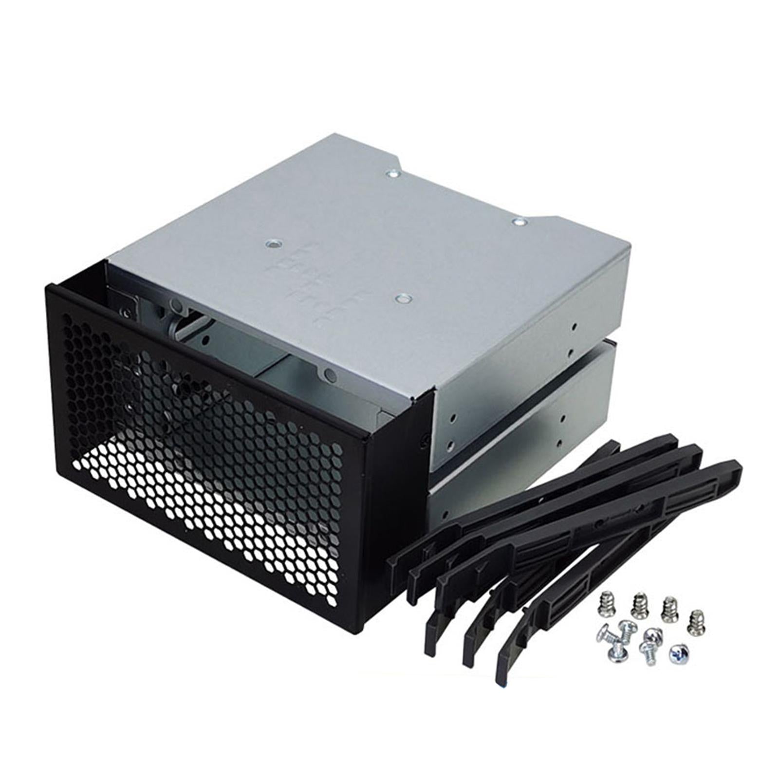 3 Bay 3.5" HDD Hard Drive Cage Rack SAS SATA Hard Drive Disk Tray Caddy