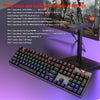 L300 RGB Backlit Mechanical Gaming Keyboard Wired 104 Keys for PC Gamer