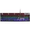 L300 RGB Backlit Mechanical Gaming Keyboard Wired 104 Keys for PC Gamer