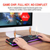 L300 RGB Backlit Mechanical Gaming Keyboard Wired 104 Keys for PC Gamer