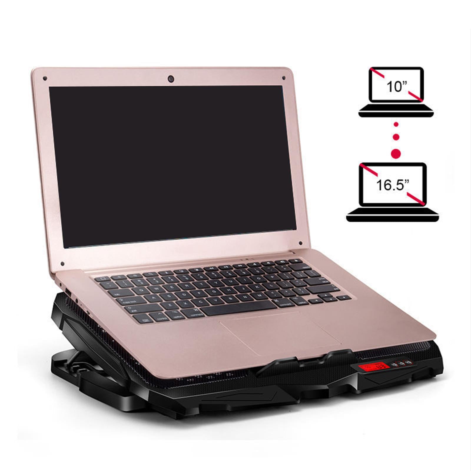 Laptop Cooler Stand Cooling Pad for 10 to 16.5" Notebook Strong Wind Quiet