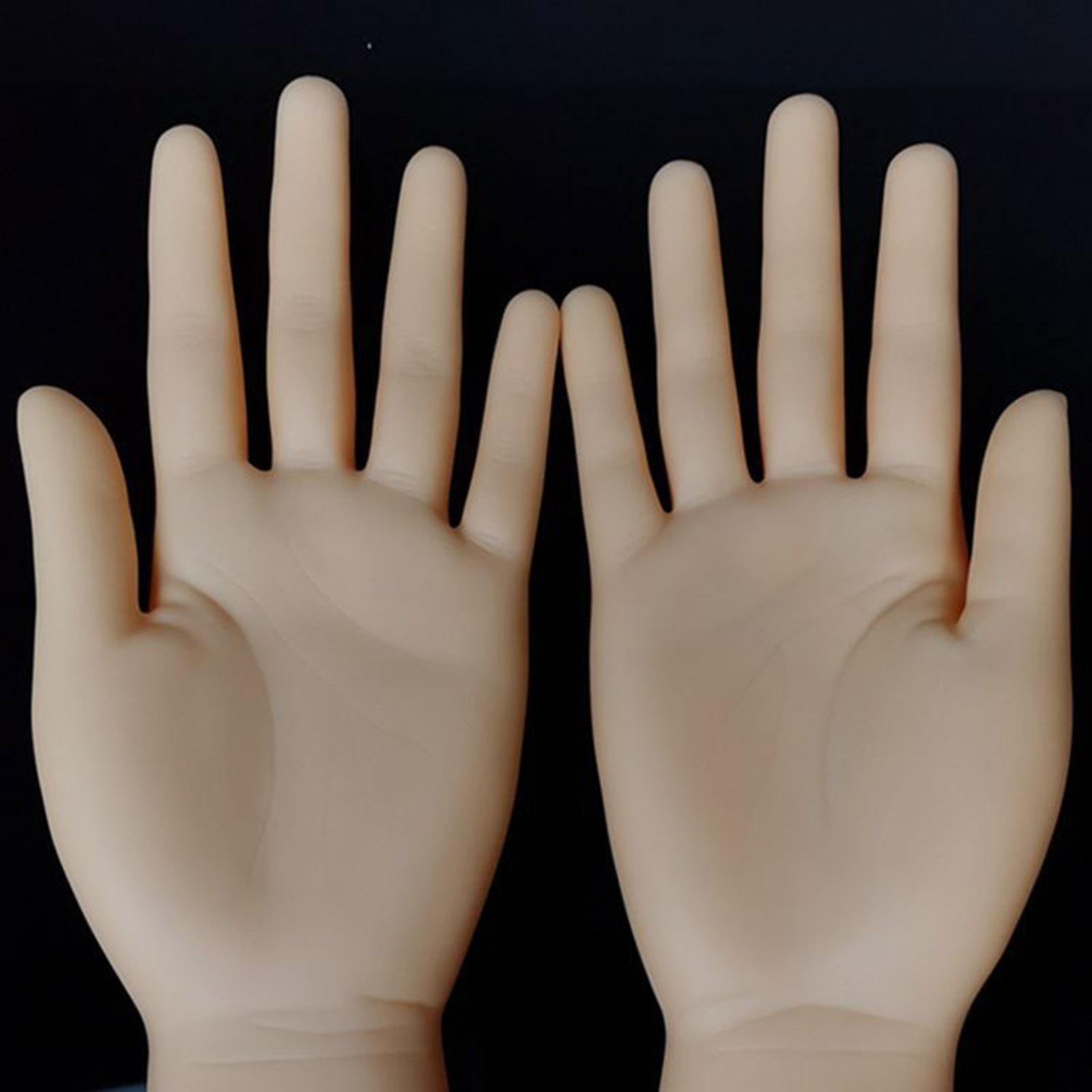 Durable Plastic Mannequin Hands Model for Jewelry Rings Watch Display Right