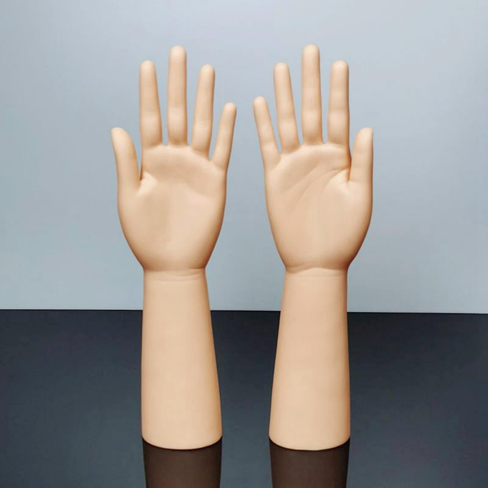 Durable Plastic Mannequin Hands Model for Jewelry Rings Watch Display Right