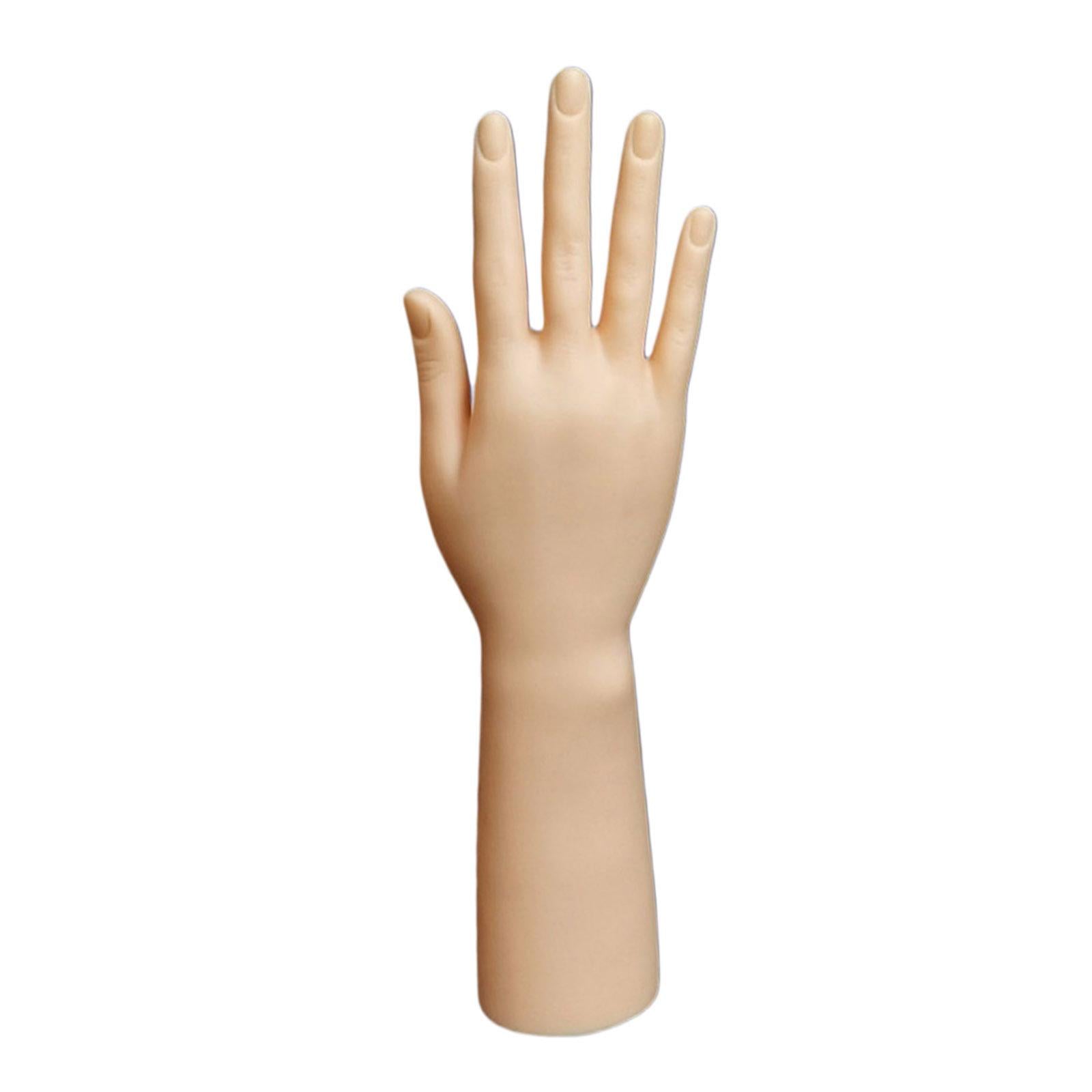 Durable Plastic Mannequin Hands Model for Jewelry Rings Watch Display Right