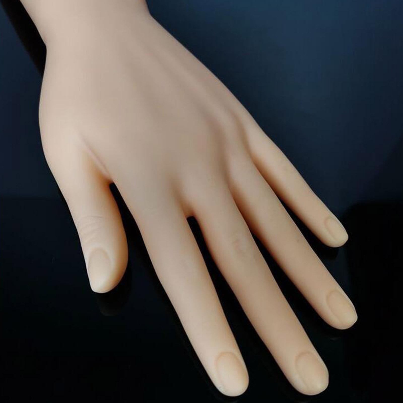 Durable Plastic Mannequin Hands Model for Jewelry Rings Watch Display Right