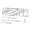 135 DYE-Sub Keycaps PBT Keycap for Cherry MX Keyboard Minimalist White Theme