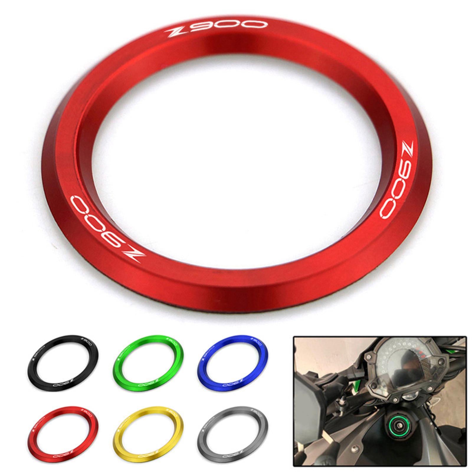 Ignition Key Hole Cover Circle Ring for Kawasaki Z900 Z900RS 17-2020 Green