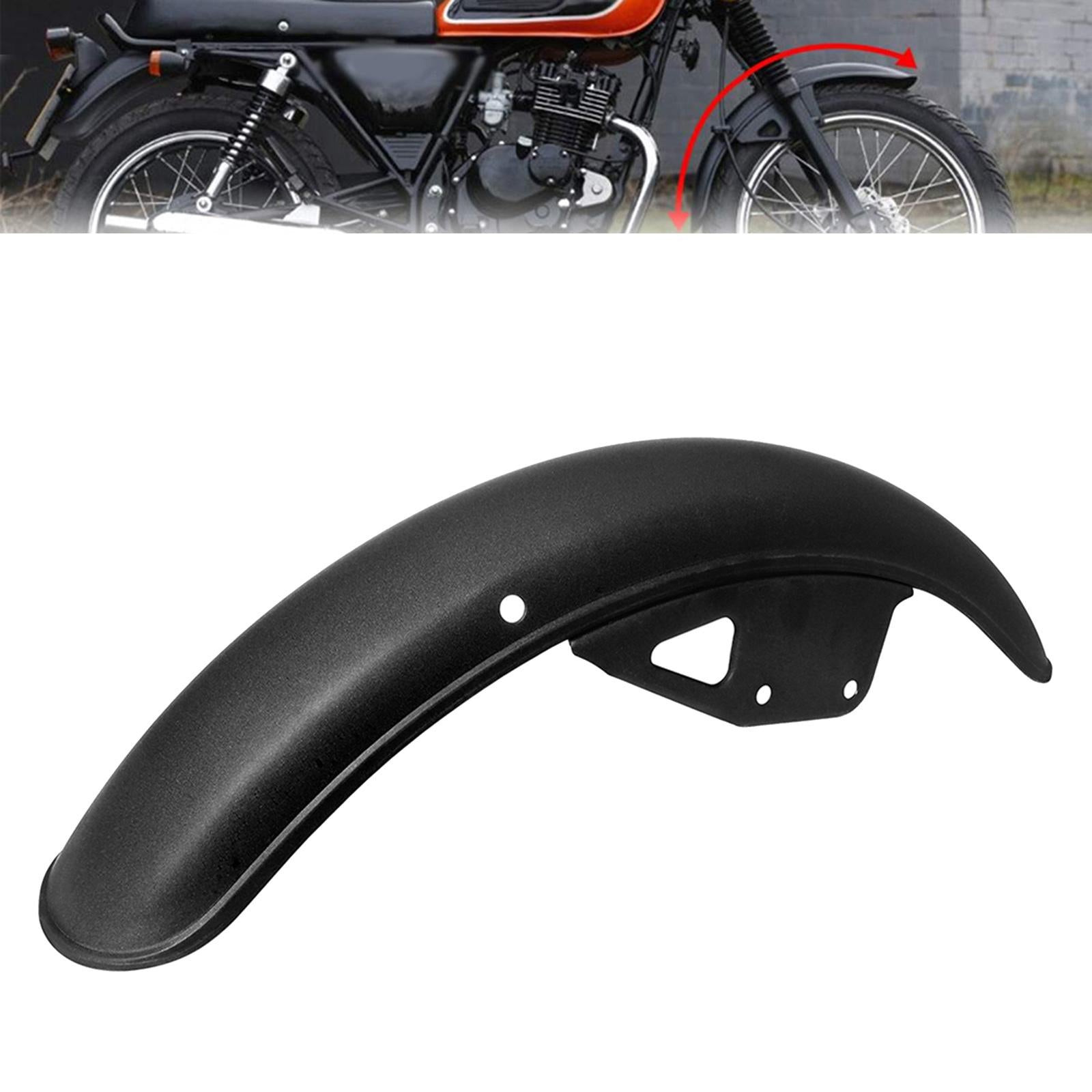 Motorcycle Front Fender Mud Guard Protector Wheel Cover for Suzuki GN125 Black