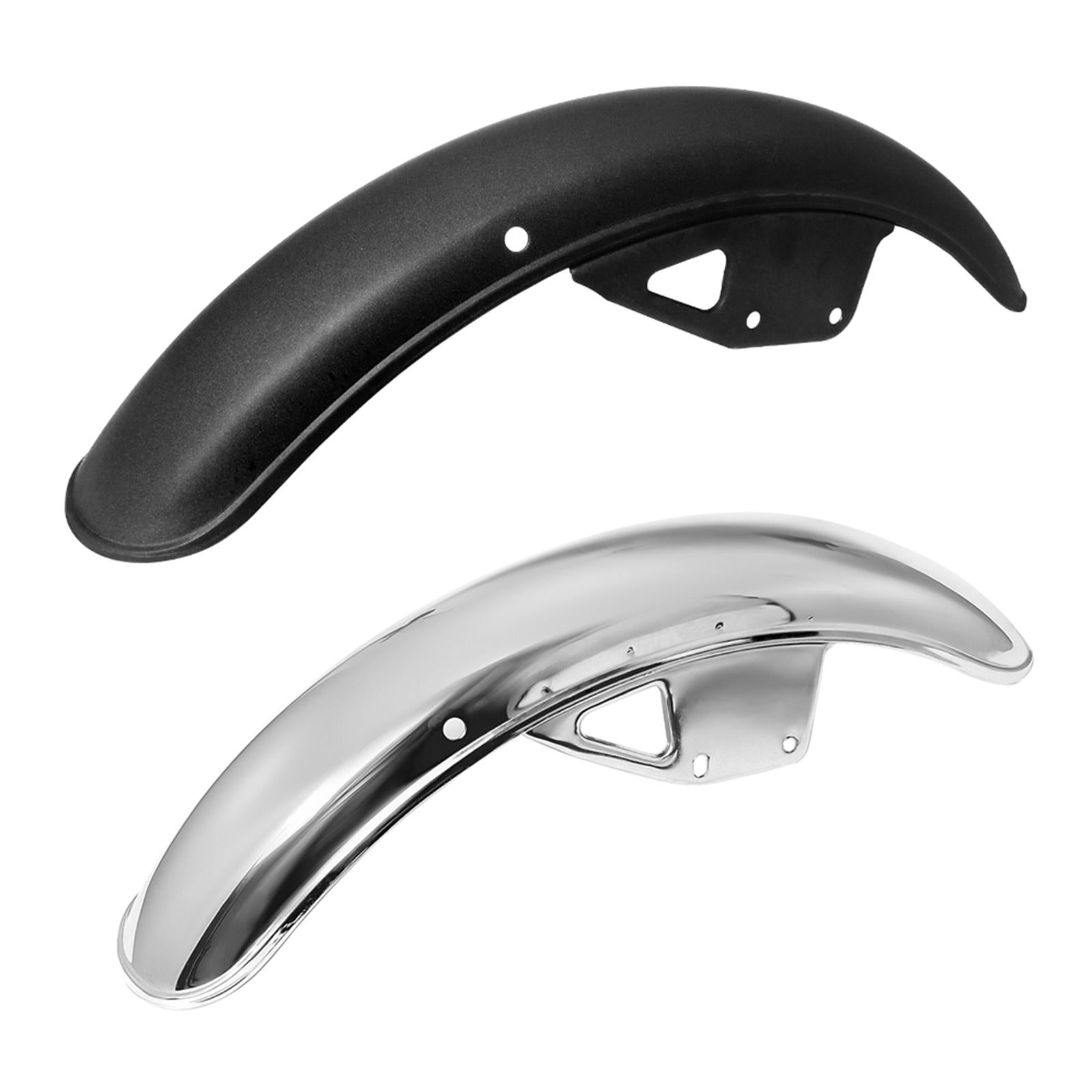 Motorcycle Front Fender Mud Guard Protector Wheel Cover for Suzuki GN125 Black