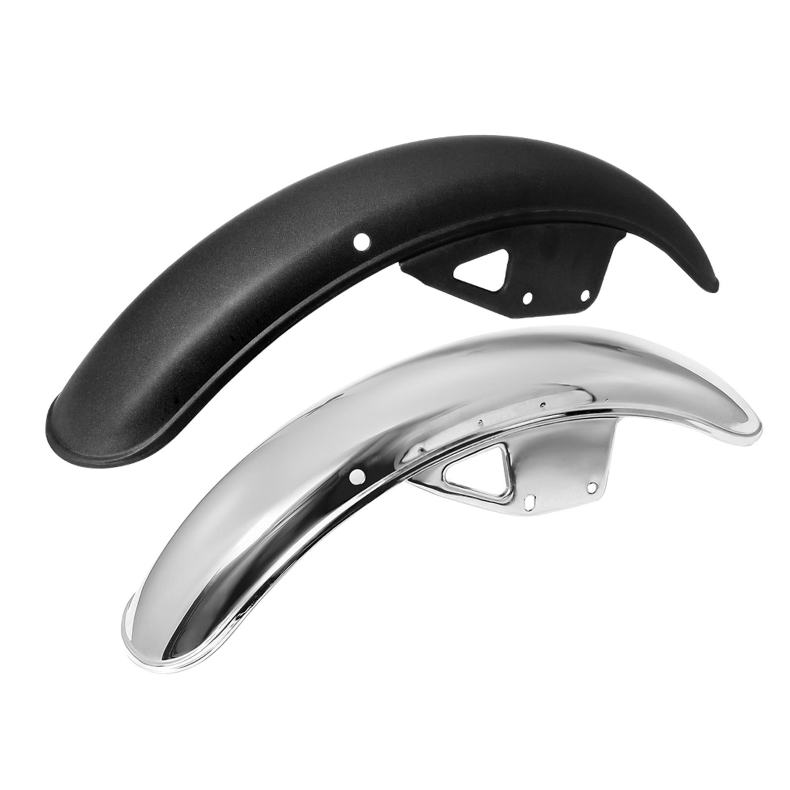 Motorcycle Front Fender Mud Guard Protector Wheel Cover for Suzuki GN125 Black