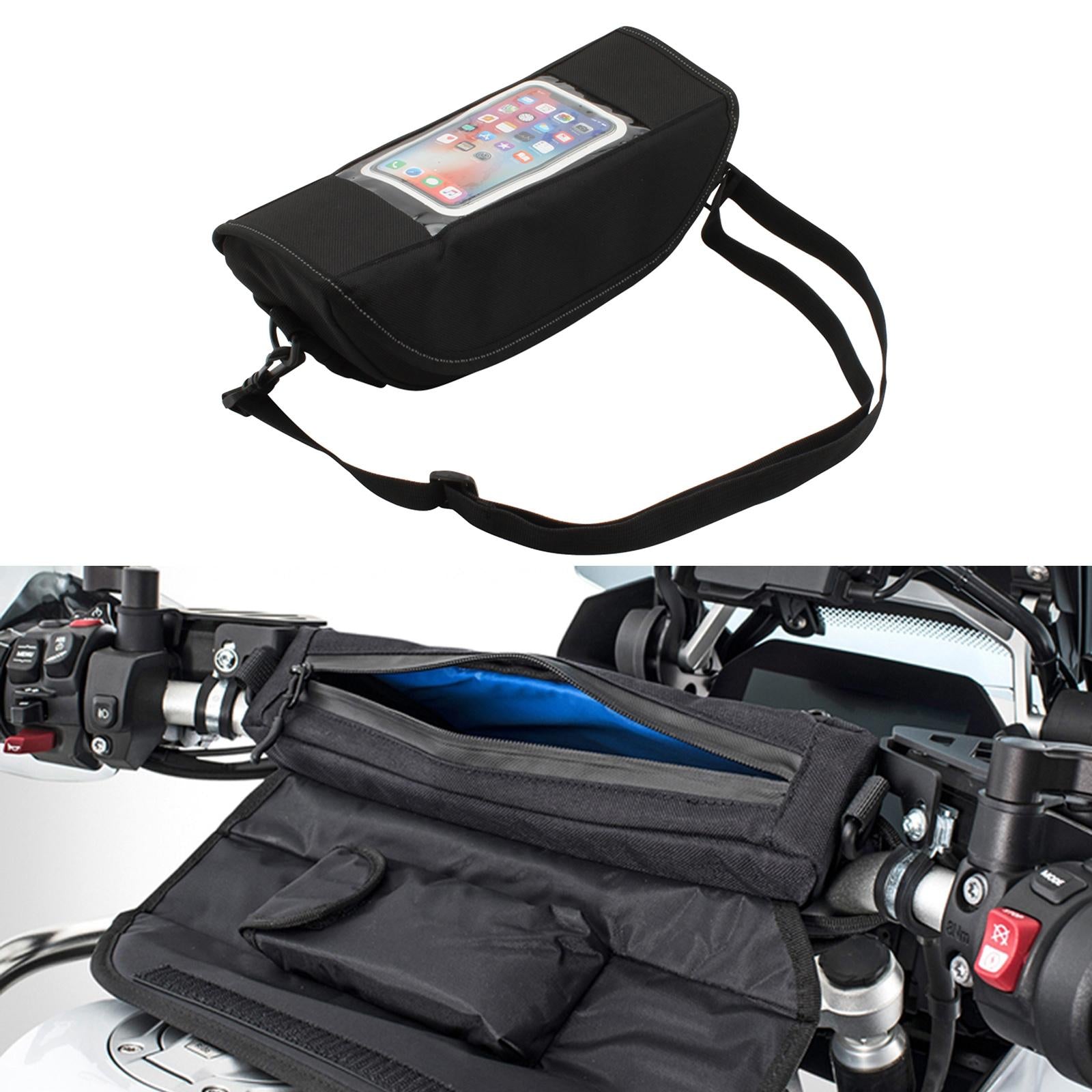 Modern Motorcycle Handlebar Bag for BMW R1200GS ADV R1250GS S1000XR F750GS