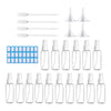 60ml 16 Pack Empty Spray Bottle Make up Container Clear Bottles with Funnels