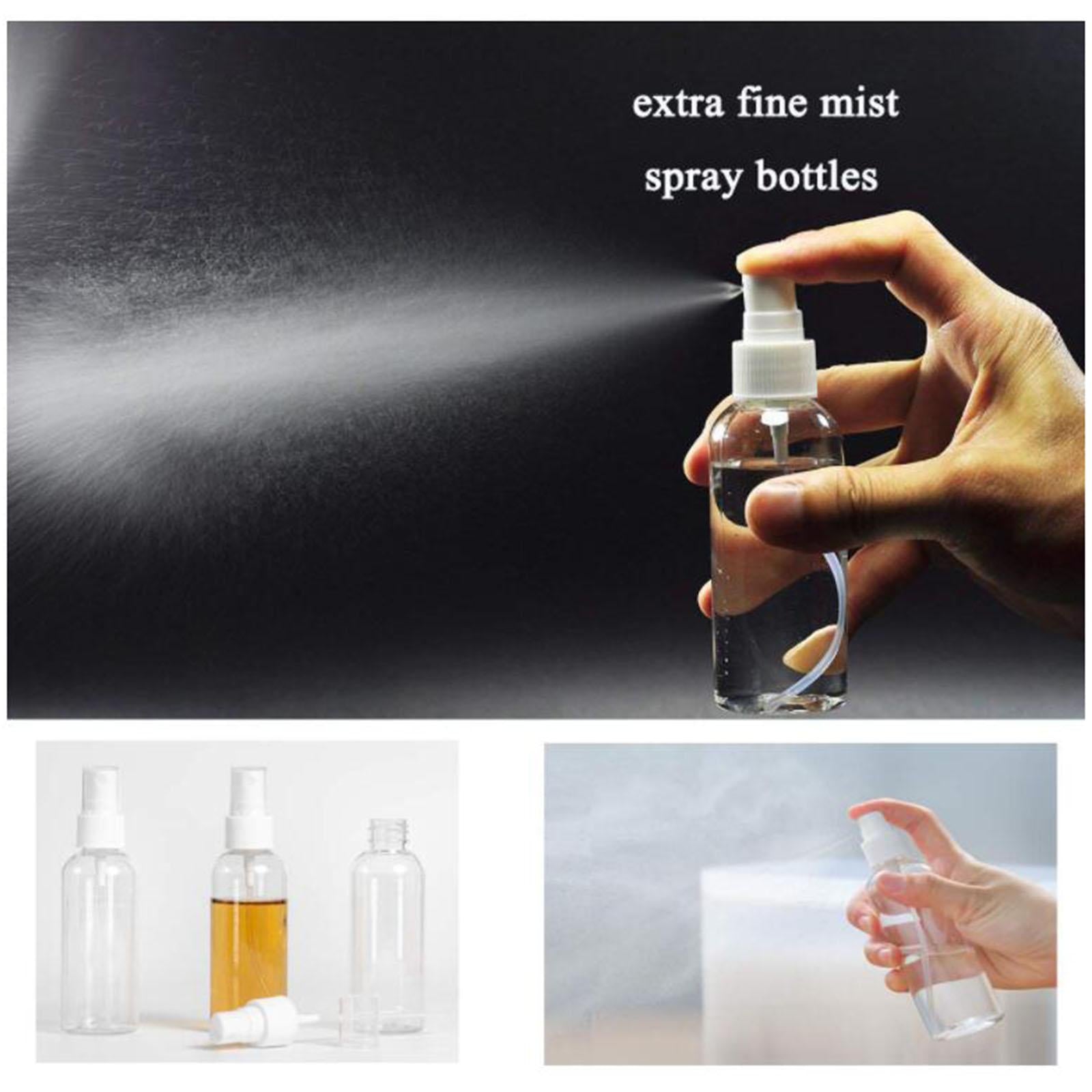 60ml 16 Pack Empty Spray Bottle Make up Container Clear Bottles with Funnels