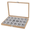 Storage Case Tray Holder Jewelry Display Earring Necklaces Organizer Box